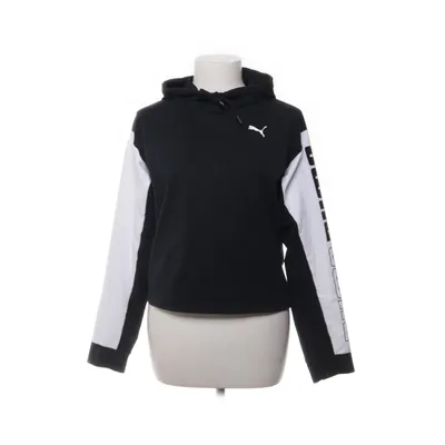 Huvtröja (Svart, Vit) från Puma Bomull, Polyester