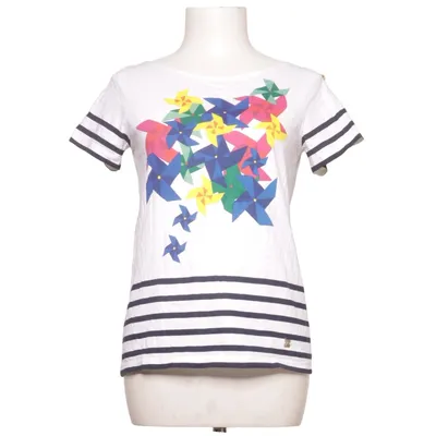 T-shirt (Vit, Flerfärgad) från Purificacion Garcia Bomull