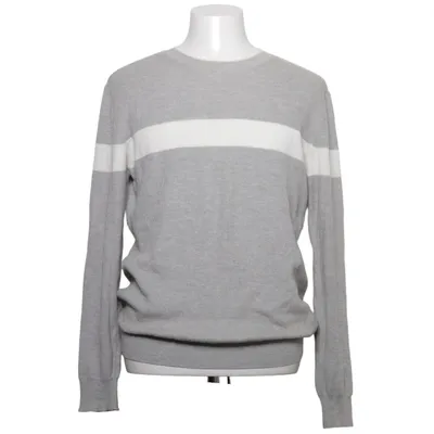 Sweater (Gray, White) from Dan John Acrylic, Cotton