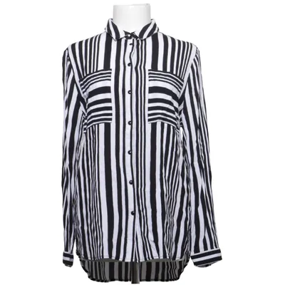 Skjorte (Sort, Hvid) fra Karen by Simonsen Viscose