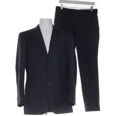 Kostym (Penhurst Navy Sharkskin 2 button) från TM Lewin Merinoull, Ull