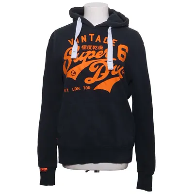 Capuchon sweater (Zwart, Oranje) van Superdry Vintage Katoen, Polyester