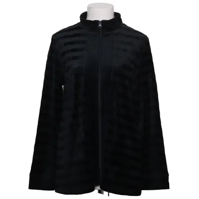Trainingsjack (Zwart) van Damella Katoen, Polyester, Viscose
