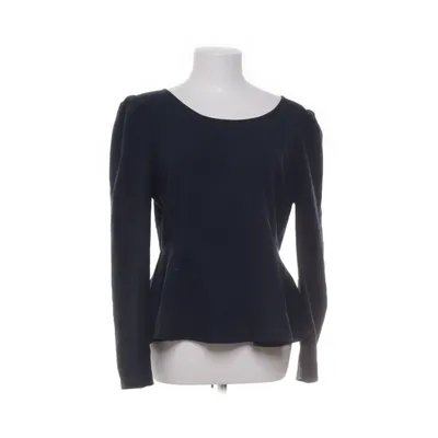 Peplumtopp (Blå) från VILA Clothes Elastan, Polyester, Viskos