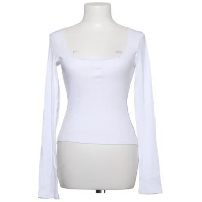 Långärmad t-shirt (Pointelle Scoop Ls Top) från Nelly Bomull