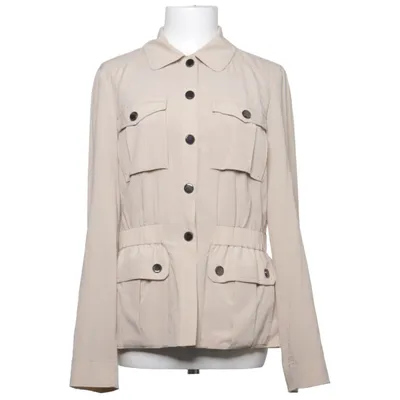 Safarijacka (Beige) från Laurèl Elastan, Silke