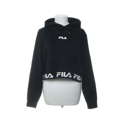 Capuchon sweater (Zwart) van Fila Katoen, Polyester