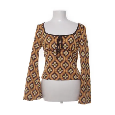 Top (Bruin, Geel, Wit) van Cider Elastaan, Polyester
