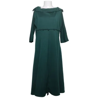 Klänning (Grön) från Lindy Bop Elastan, Polyester