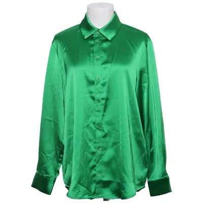 Blouse (Green) from Lollys Laundry Elastane, Polyester
