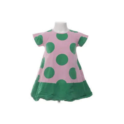Dress (Pink, Green) from COS Cotton, Elastane
