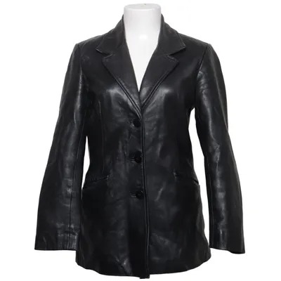 Blazer en cuir (Noir) de Vali Cuir, Polyester