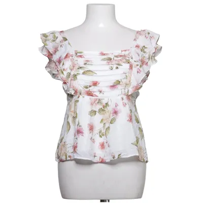 Top (Weiß, Pink, Grün) von Dobber Viskose