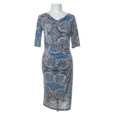 Jurk (Blauw, Grijs, Oranje, Meerkleurig) van Ilse Jacobsen Elastaan, Polyester