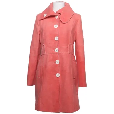 Coat (Pink) from Androse Polyamide, Wool