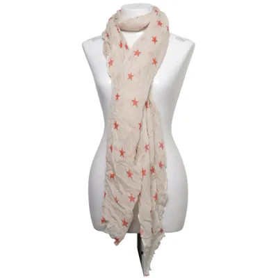 Shawl (Beige, Red) from Bloom Copenhagen Viscose