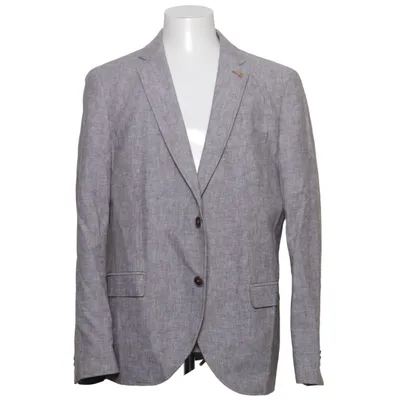 Blazer (Grijs) van Calamar Katoen, Linnen, Polyester