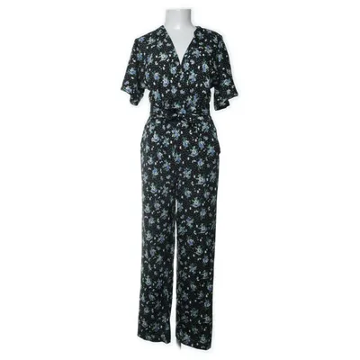 Jumpsuit (Black, Multicolored) from Uttam Boutique Polyester