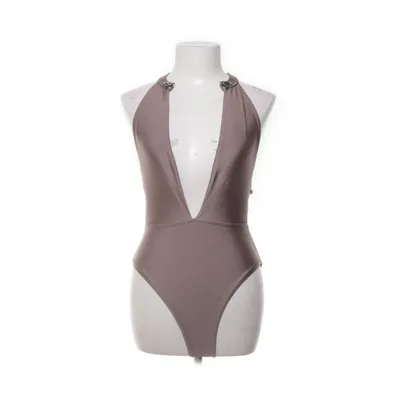 Swimsuit (Beige) from River Island Elastane, Polyamide, Polyester