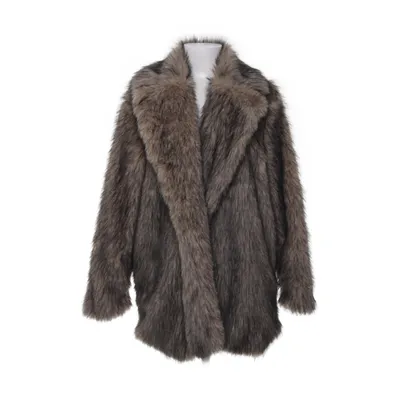Vinterjakke (Brun, Sort) fra Shein Polyester