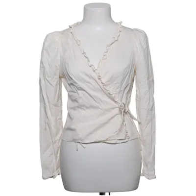 Wrap blouse (White) from & Other Stories Cotton, Modal