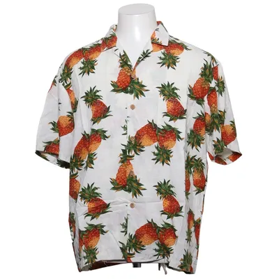 Korte mouwen shirt (Wit, Geel, Groen) van Paradise Found Viscose