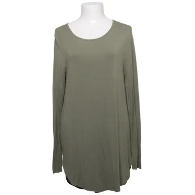 Long sleeve T-shirt (Green) from Gina Tricot Elastane, Viscose