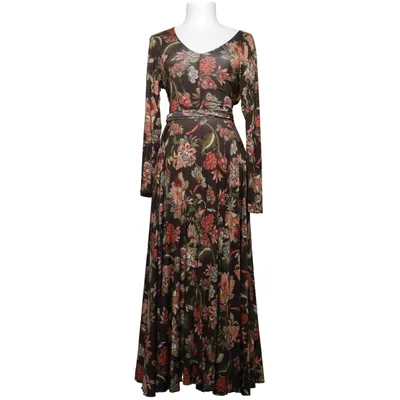 Långklänning (Brun, Flerfärgad) från Camilla Thulin Elastan, Polyester