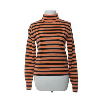 Polotröja (Orange, Svart) från Marni x Uniqlo Kashmir