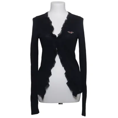 Cardigan (Black) from Hollister Cotton, Polyamide, Viscose