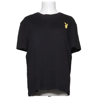 T-shirt (Black) from Playboy x Missguided Cotton