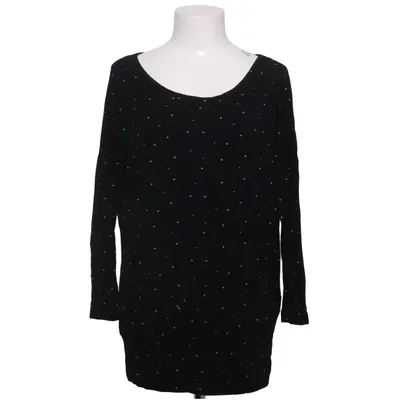 Lange mouwen shirt (Zwart, Wit) van Rock Rebel Elastaan, Viscose