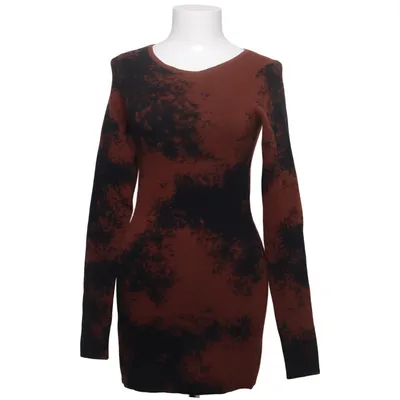 Jurk (Bruin, Zwart) van Weekday Elastaan, Polyamide, Viscose