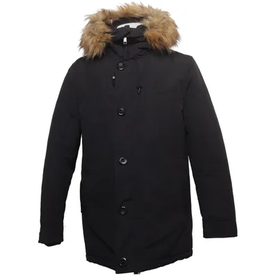 Vinterjakke (Sort) fra Zara Polyester