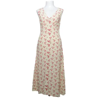 Maxi dress (Beige, Red, Multicolored) from NA-KD Viscose