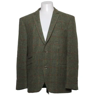 Blazer (Groen, Bruin) van Linus Polyester, Viscose, Wol