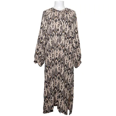 Jurk (Beige, Zwart, Meerkleurig) van Unmade Copenhagen Viscose