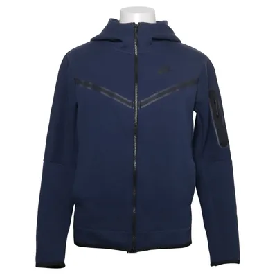 Sweat à capuche (Bleu) de Nike Coton, Polyester