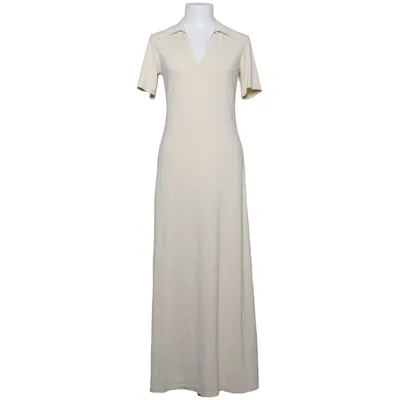 Robe longue (Beige) de Ellegal Élasthane, Polyamide