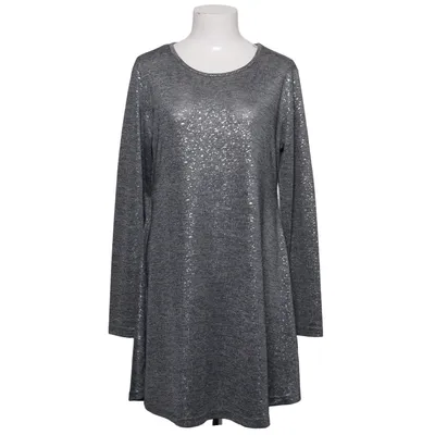 Kjole (Grå) fra Cotonel Elastan, Polyester, Viscose