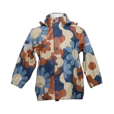 Regenjack (Blauw, Bruin, Beige, Meerkleurig) van Fix by Lindex Polyurethaan