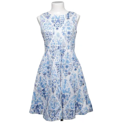 Klänning (Blå, Vit) från Jumperfabriken Bomull