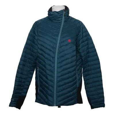 Leichte Jacke (Blau) von Áhkká Daune, Elasthan, Feder, Polyamid, Polyester