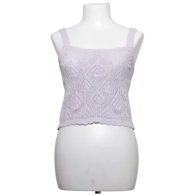Crop top (Lila) från Lindex Bomull