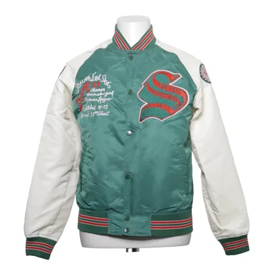 Veste universitaire (Vert, Blanc, Rouge) de Schott Polyamide, Polyester