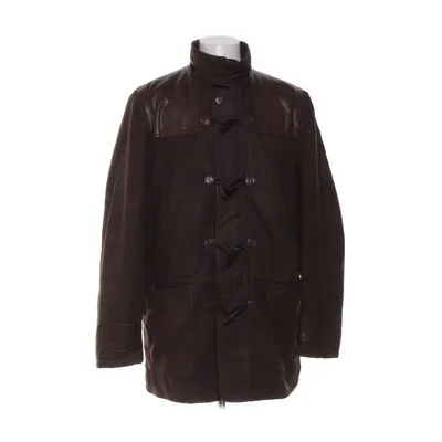 Läderjacka (Brun) från Bär Skinn, Polyester