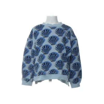 Sweatshirt (Blue, Black) from Mixed Grill Cotton, Elastane