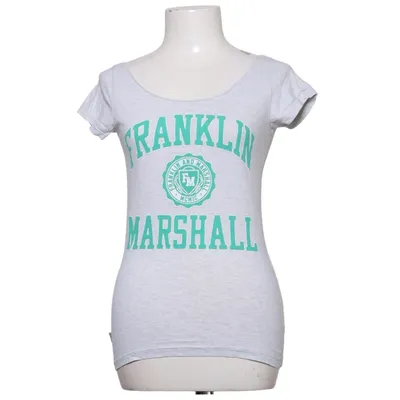 T-shirt (Gris, Vert) de Franklin & Marshall Coton