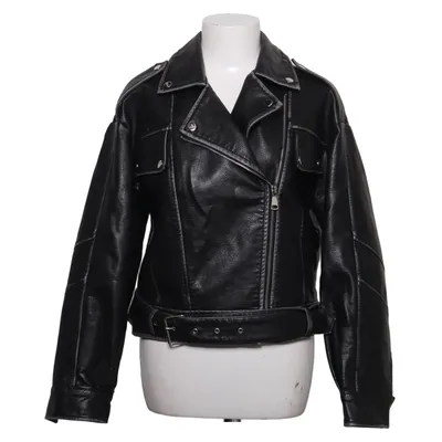 Biker jacket (Black) from Jus de Pom Polyester, Polyurethane