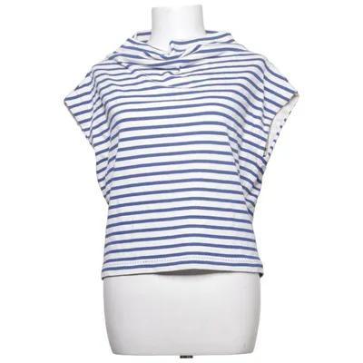 Top (Blue, White) from Marc O'Polo Cotton